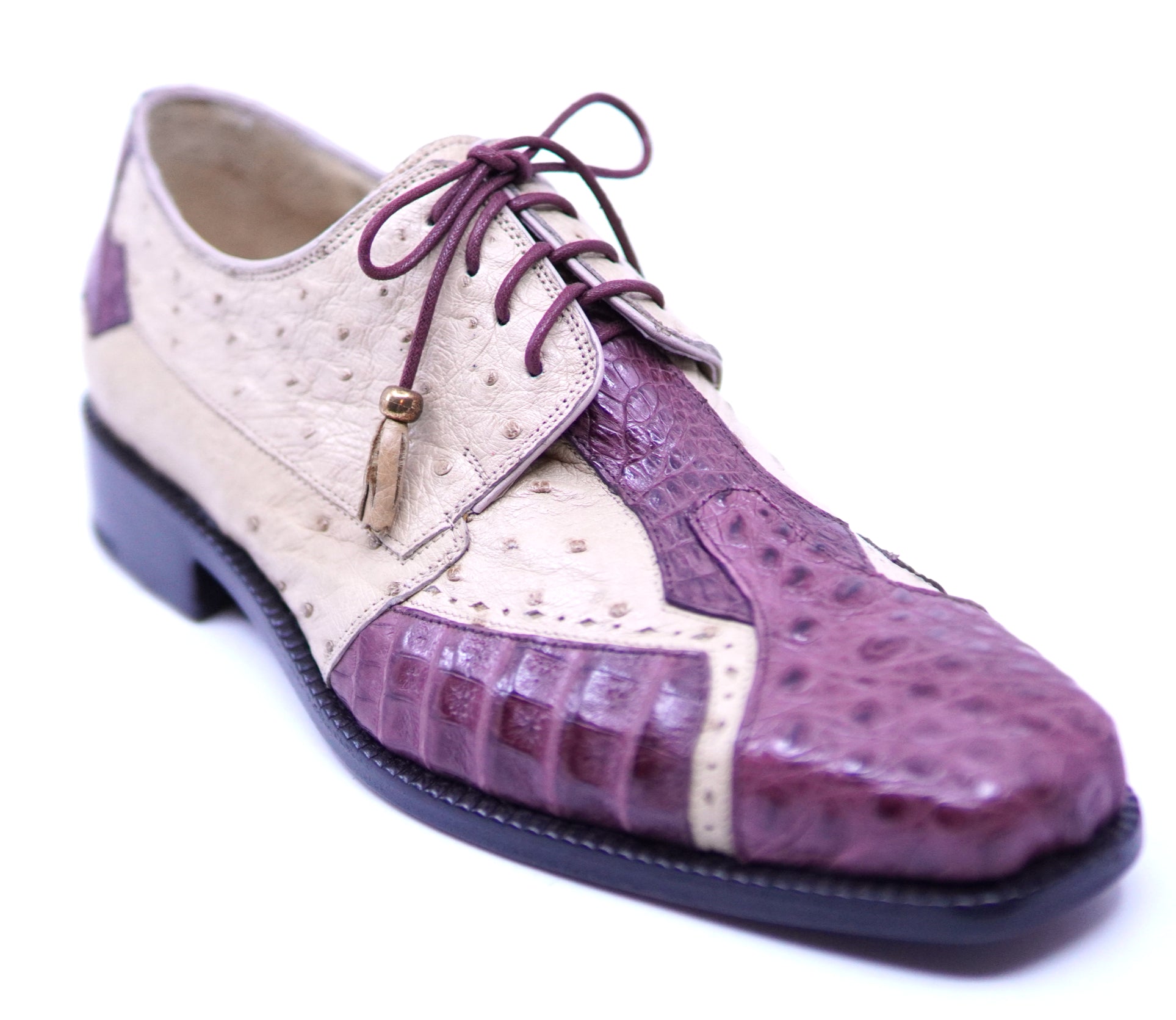 Ostrich & Crocodile Dress Shoes US 10 image 1