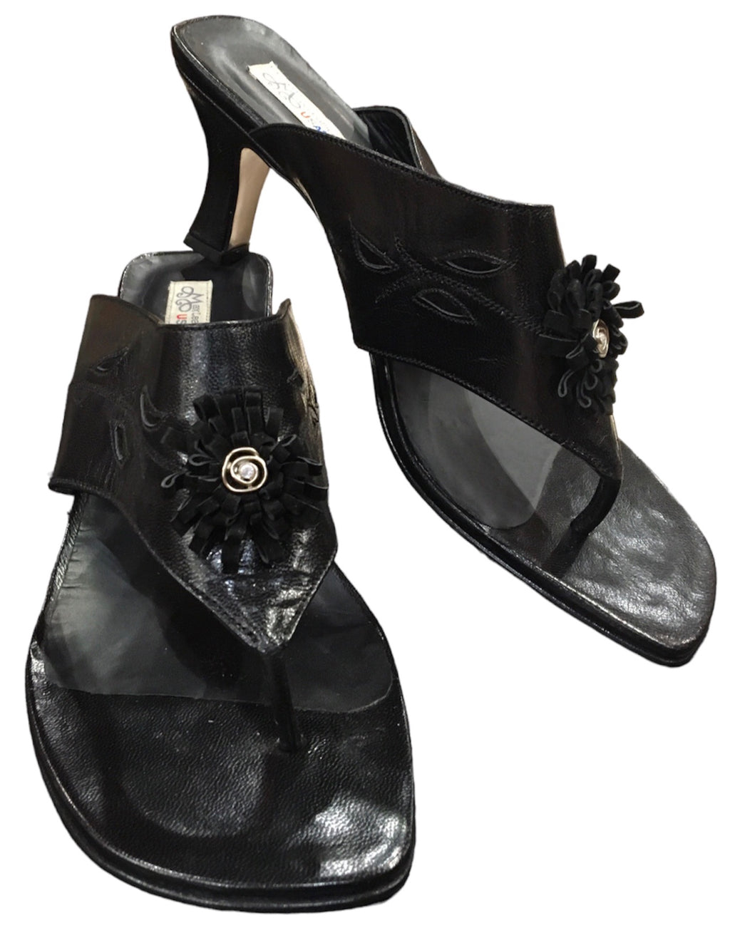 Leather Sandal Heel image 2
