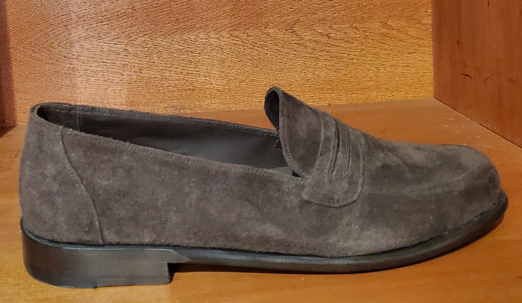Brown Suede Loafers US Men's 10.5 image 0