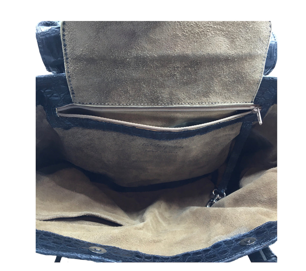 Crocodile Shoulder Purse  image 3