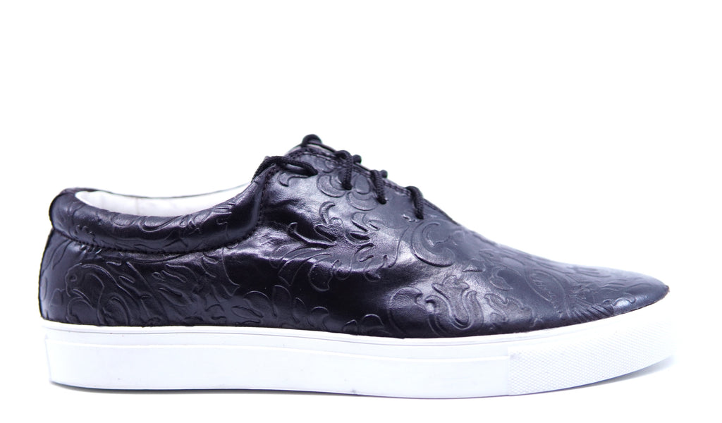 Embossed Leather Sneaker US 11 image 0