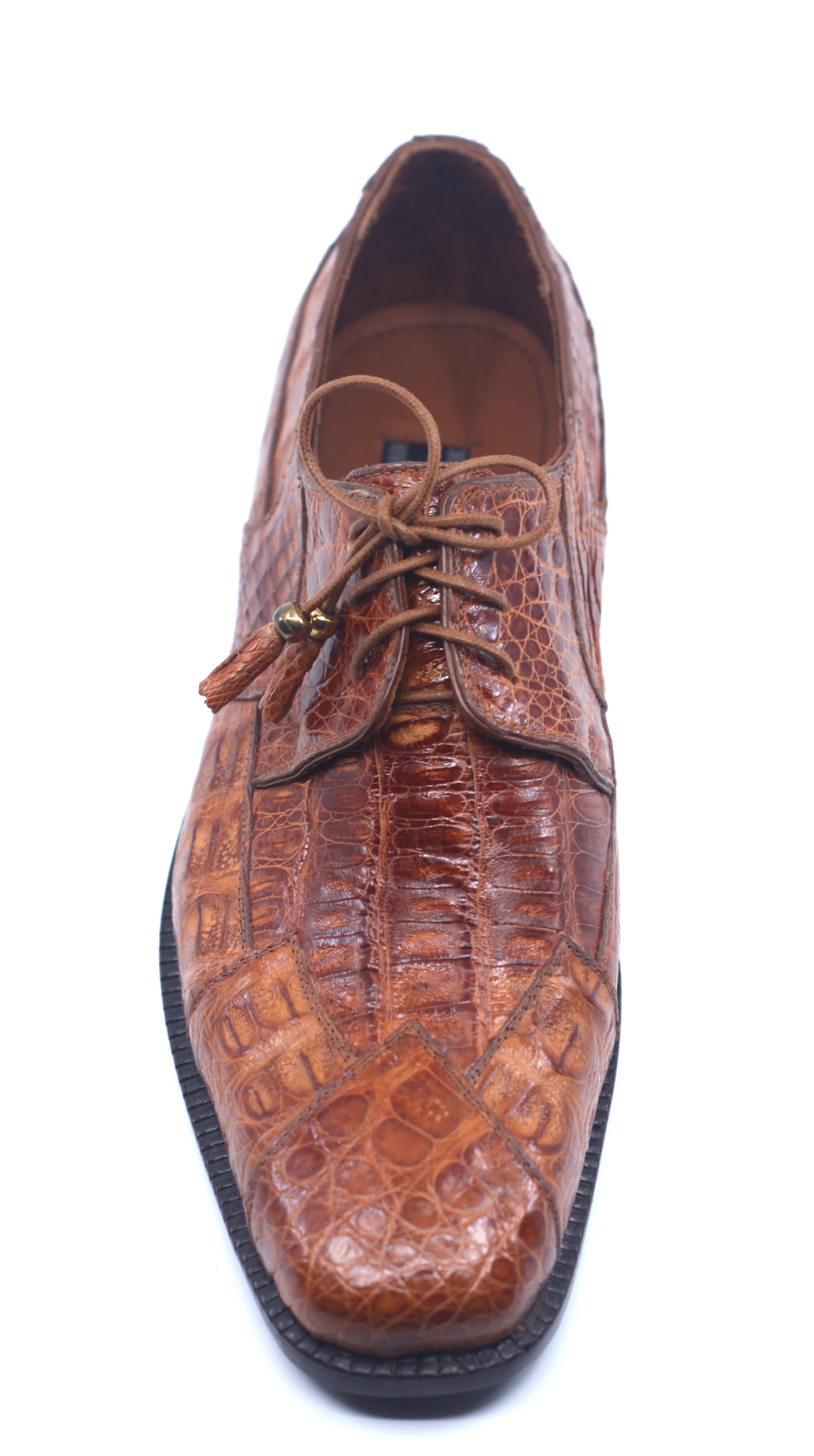 Full Cognac Croc 007 US 10.5 image 1