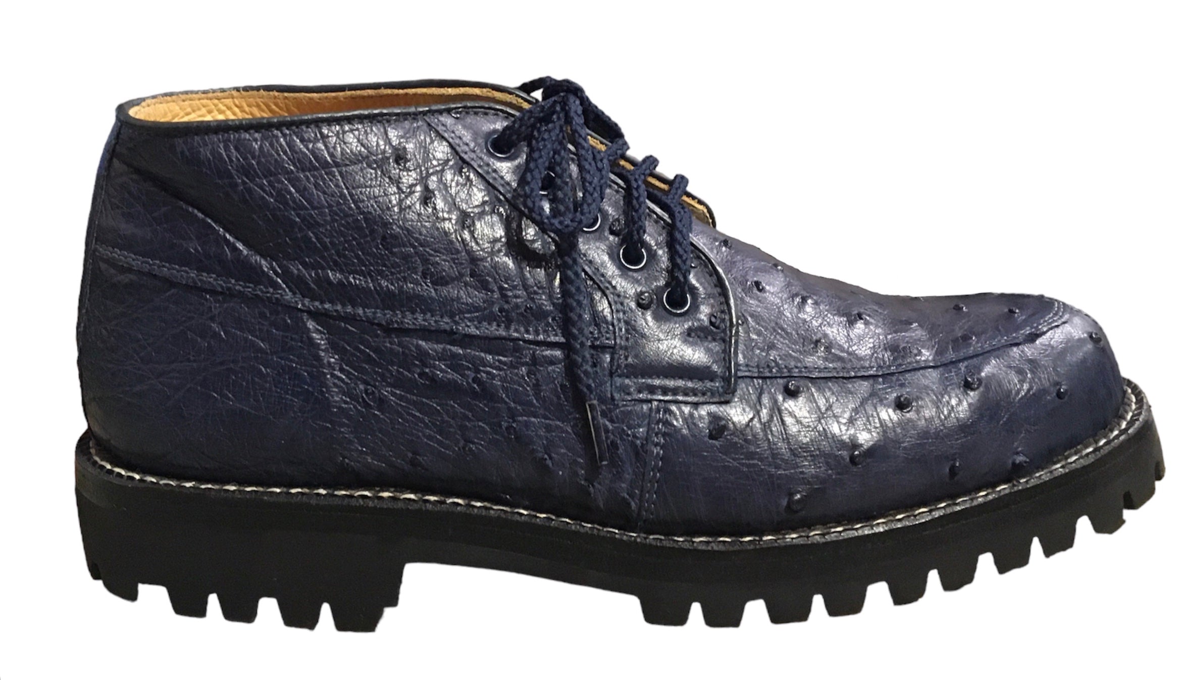 Full Ostrich Ankle Boot Size 6.5 image 0