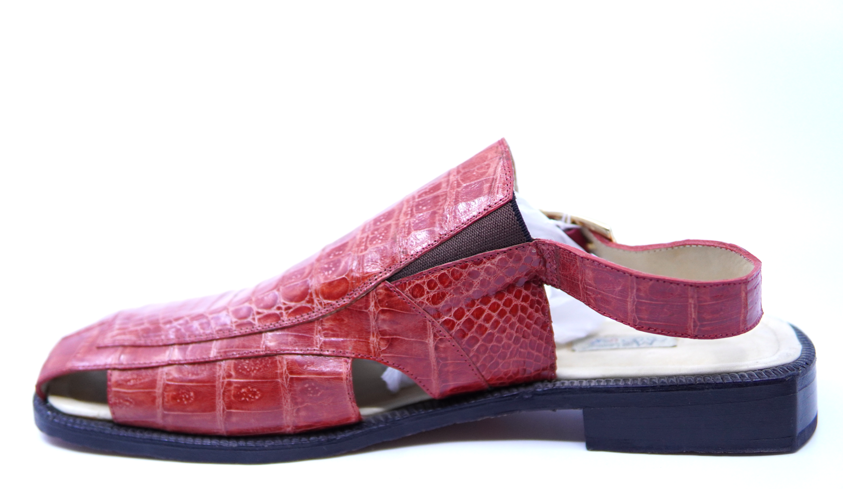 Full Red Croc Sandals US 14 image 3
