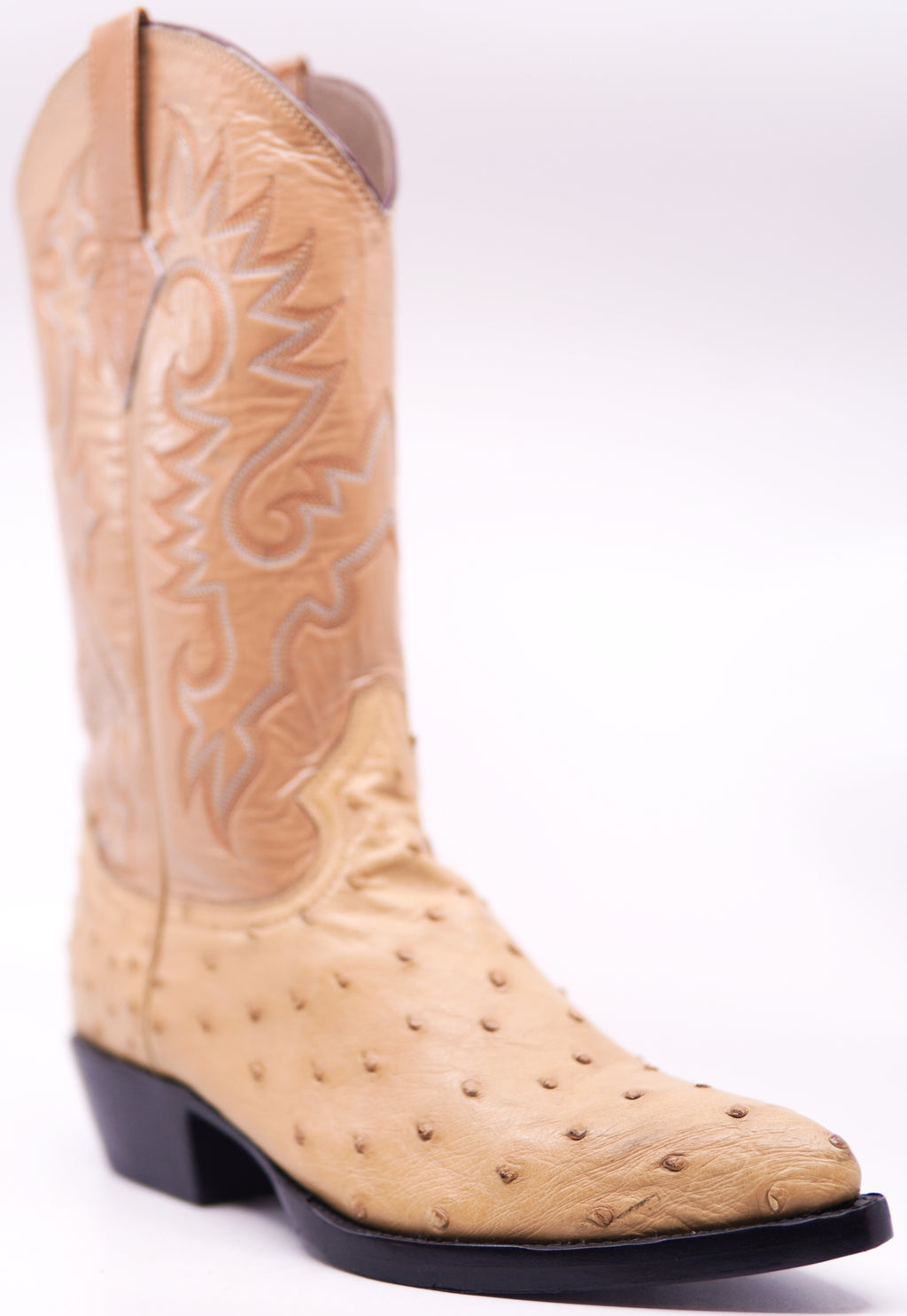 Genuine Ostrich Cowboy Boots image 2