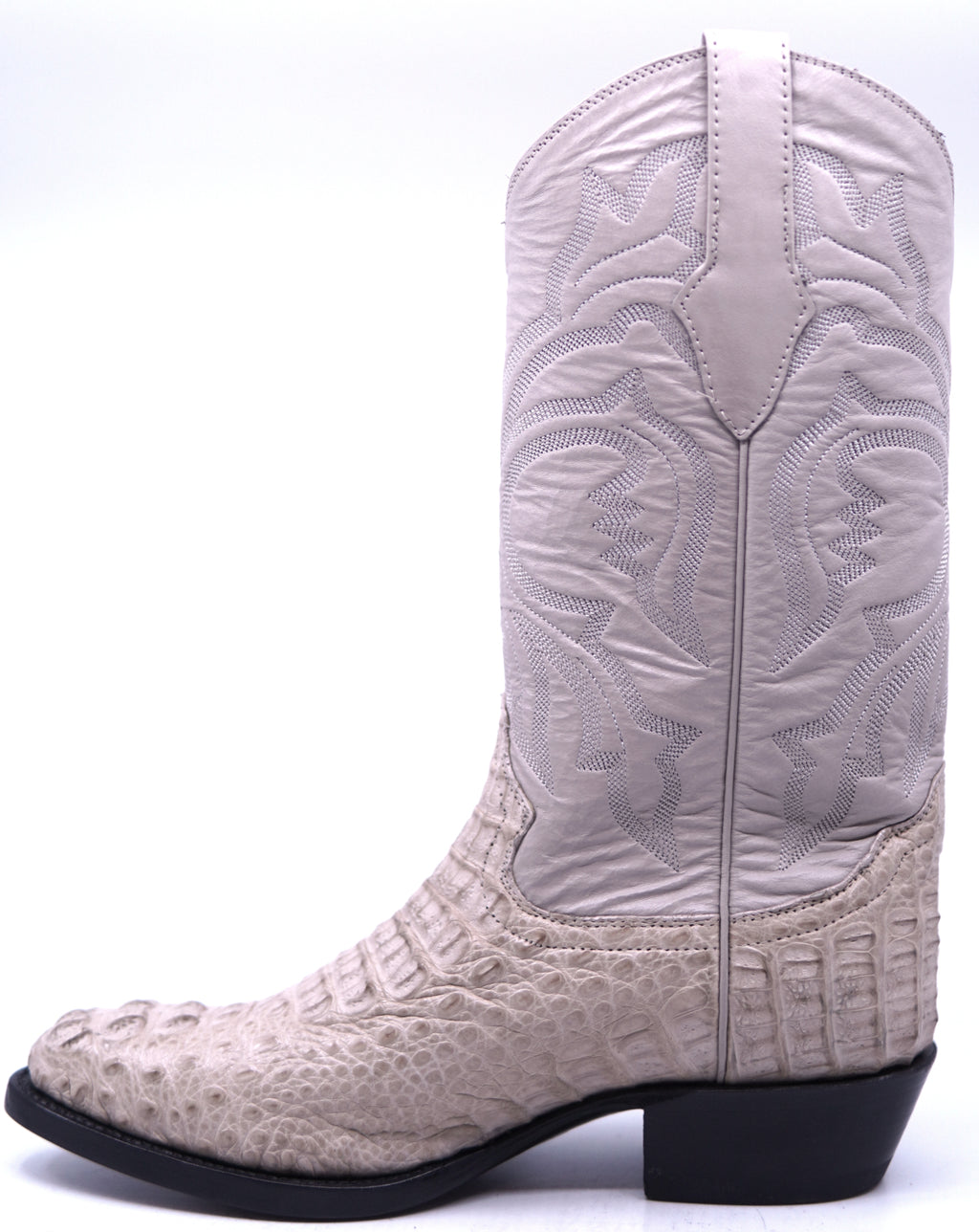 Genuine Oryx Caiman Hornback Cowboy Boots image 1