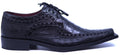 Genuine Alligator & Ostrich Pointed Toe Dress Shoe image 0