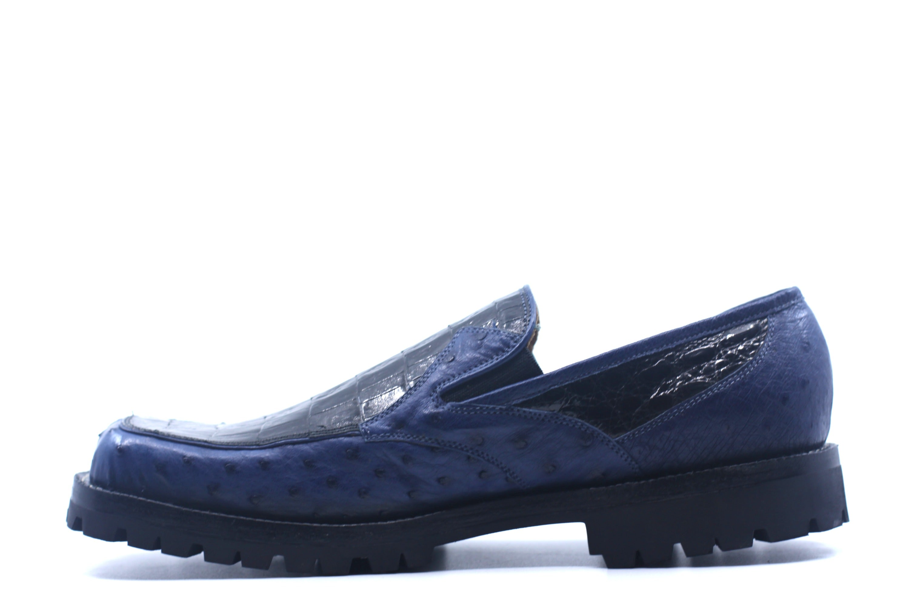 Caiman Belly and Ostrich Loafer US Men's 10.5 image 2
