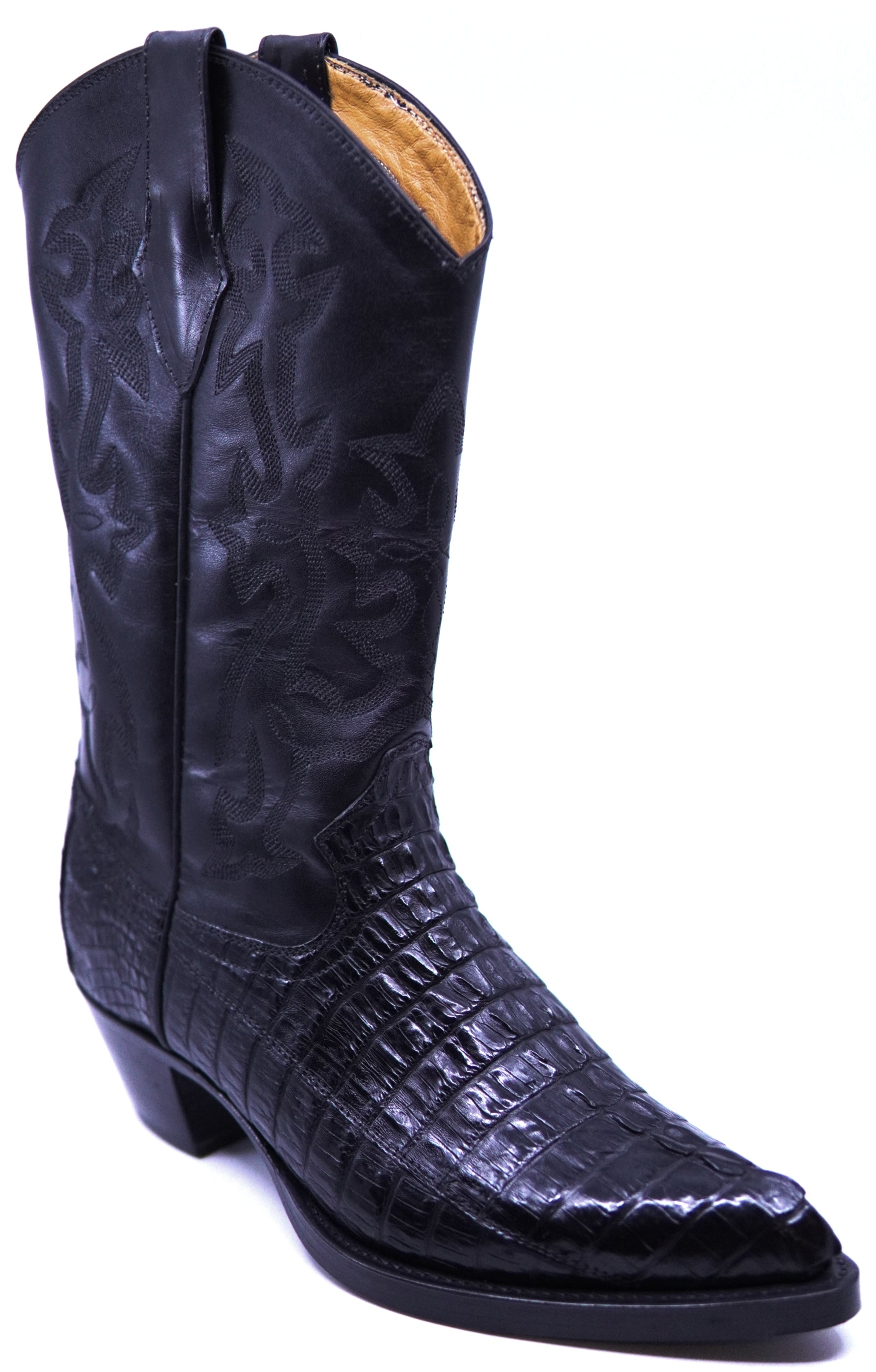 Crocodile Tail Woman Cowboy Boots image 1