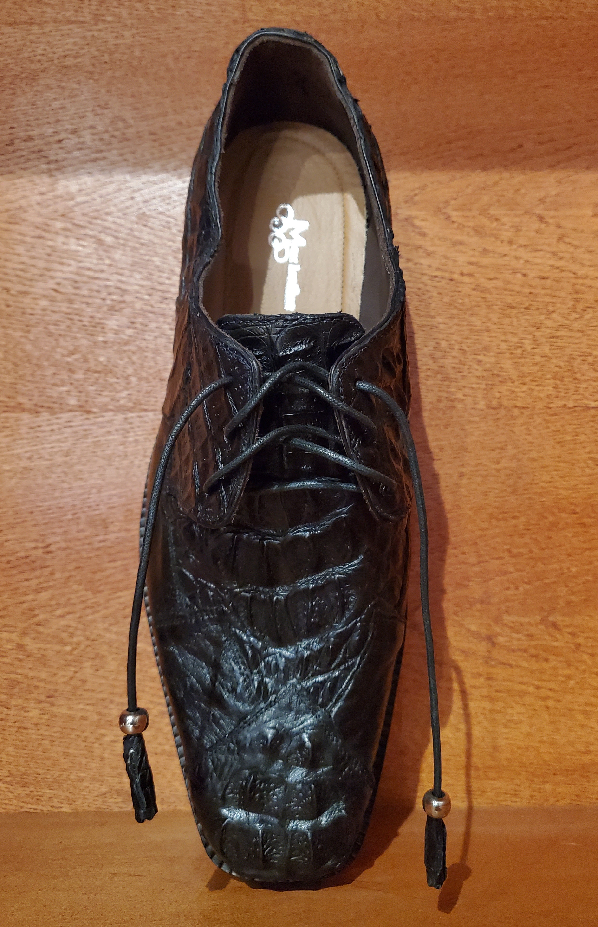 Crocodile HB & Ostrich Dress Shoe US Men's 11 image 2