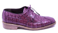 Full Caiman Burgundy Dress Shoes image 0
