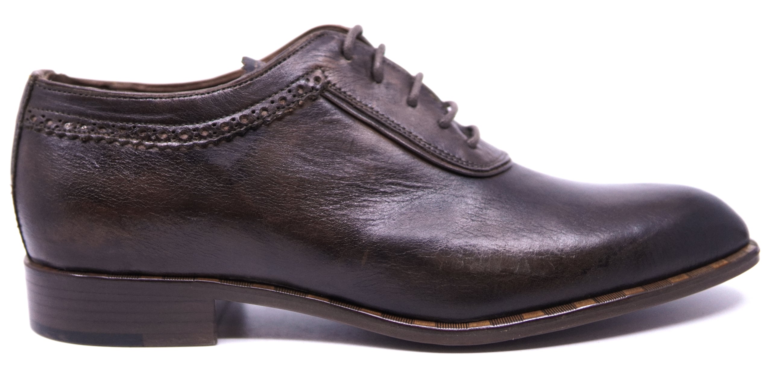 Brown Milano Leather Dress Shoe image 0