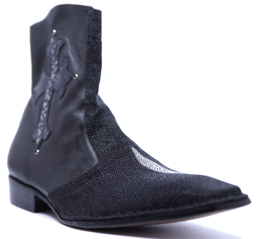 Genuine Stingray & Leather Boot 12-US Men's image 2
