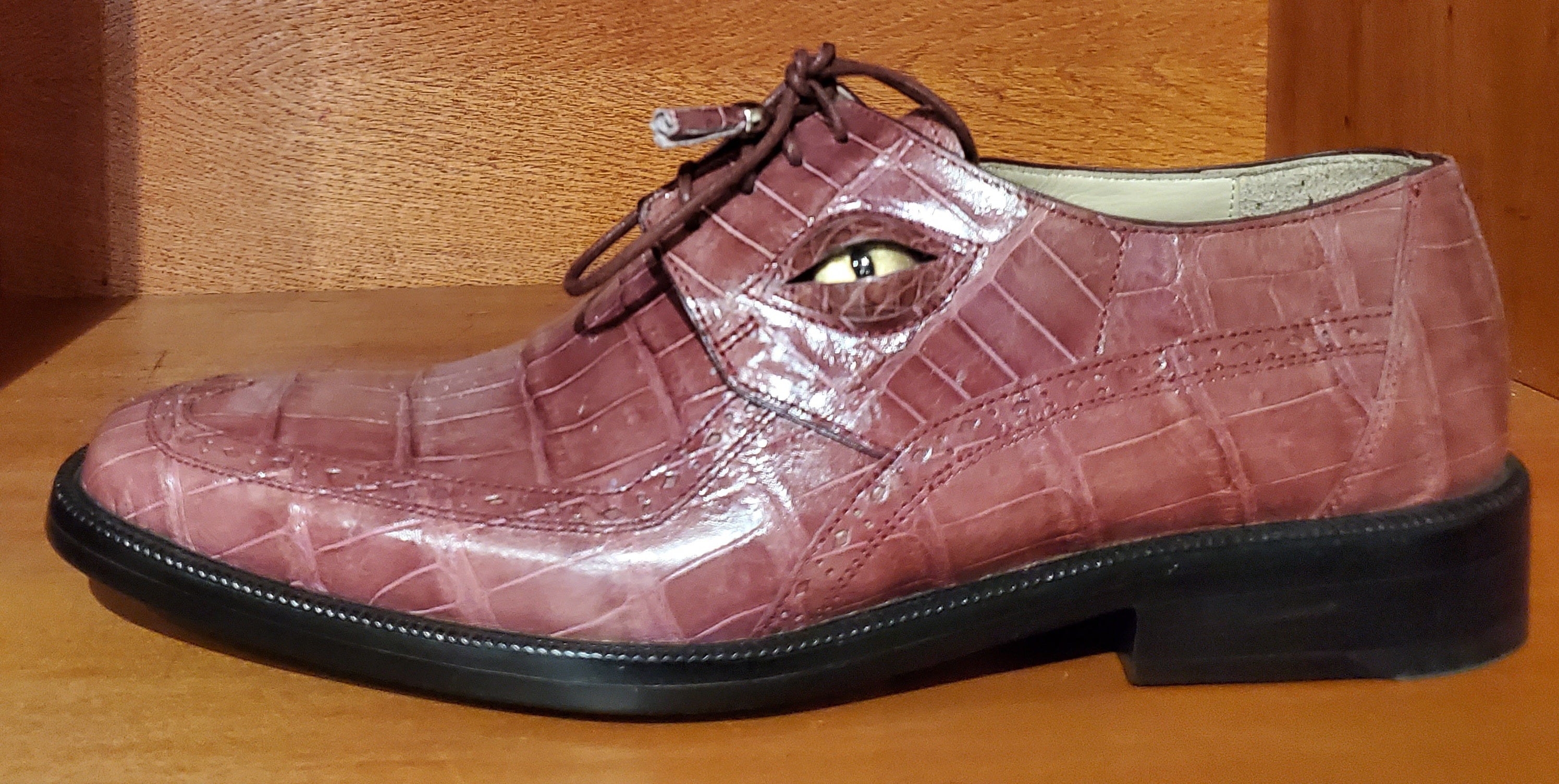 Alligator Belly Dress Shoe US Men's 10.5 image 1