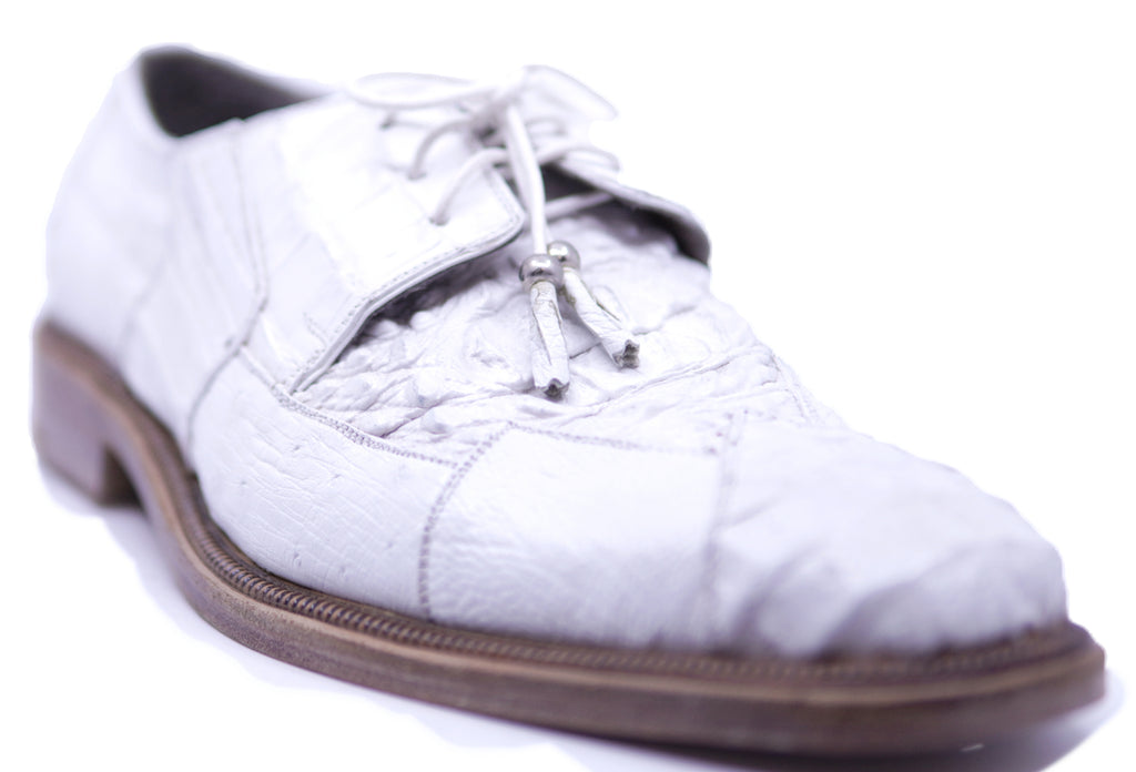 007 Crocodile HB & Ostrich Dress Shoe 12.5-US Mens image 2