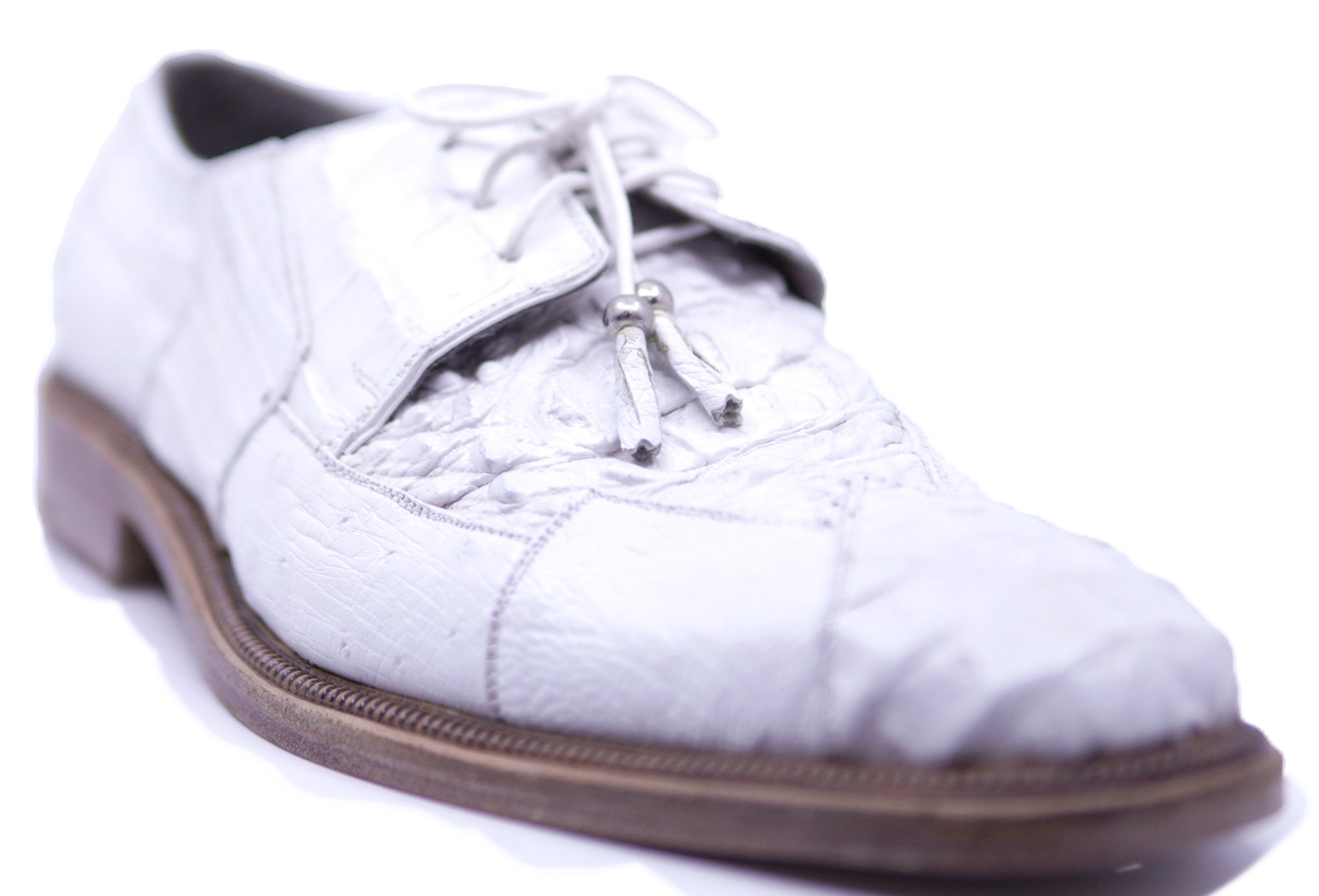 007 Crocodile HB & Ostrich Dress Shoe 12.5-US Mens image 2