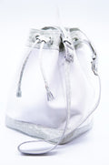 Crocodile & Leather Drawstring Bag image 0