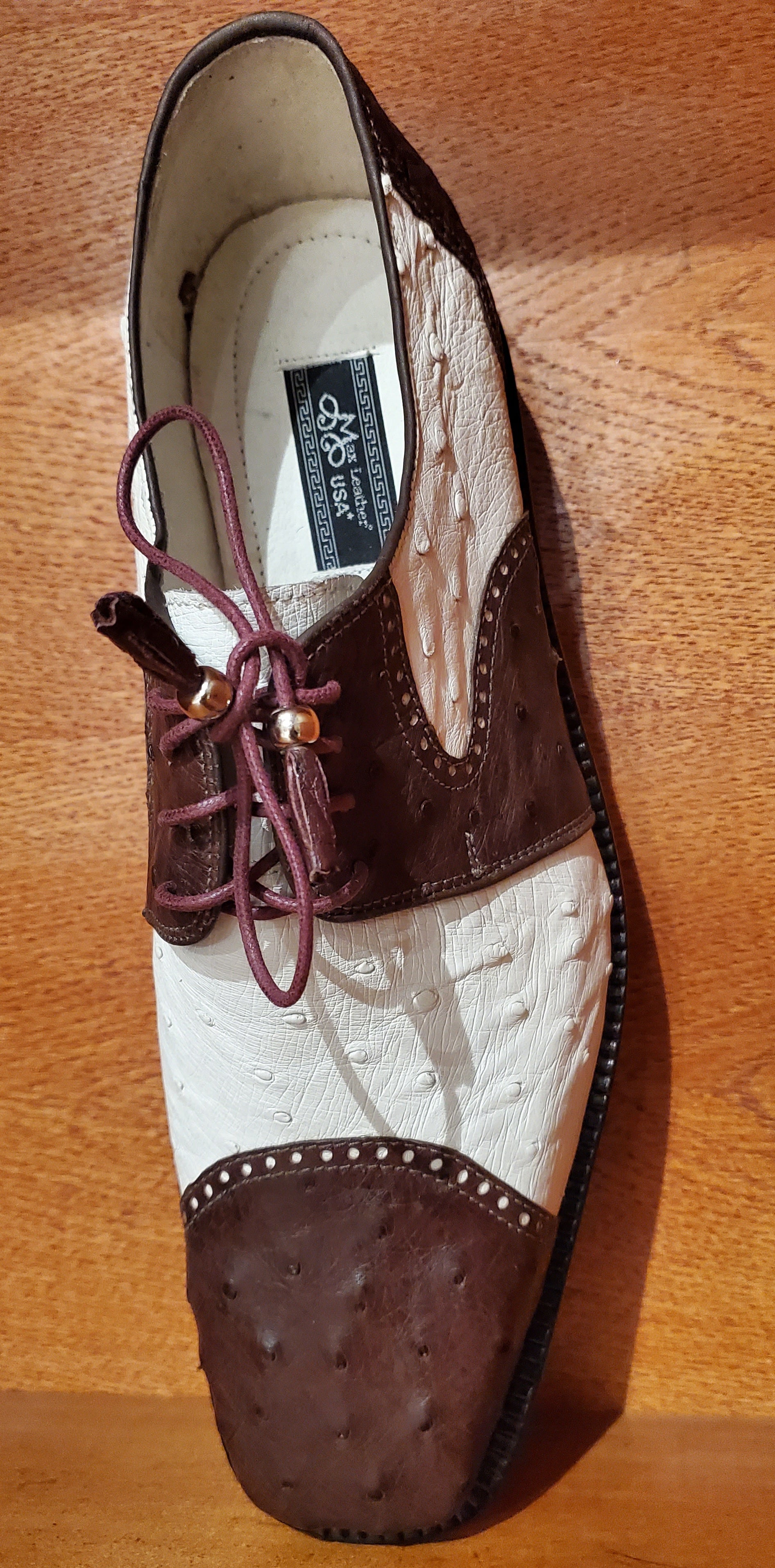 Full Ostrich Cap Toe US Men's 11.5 image 2