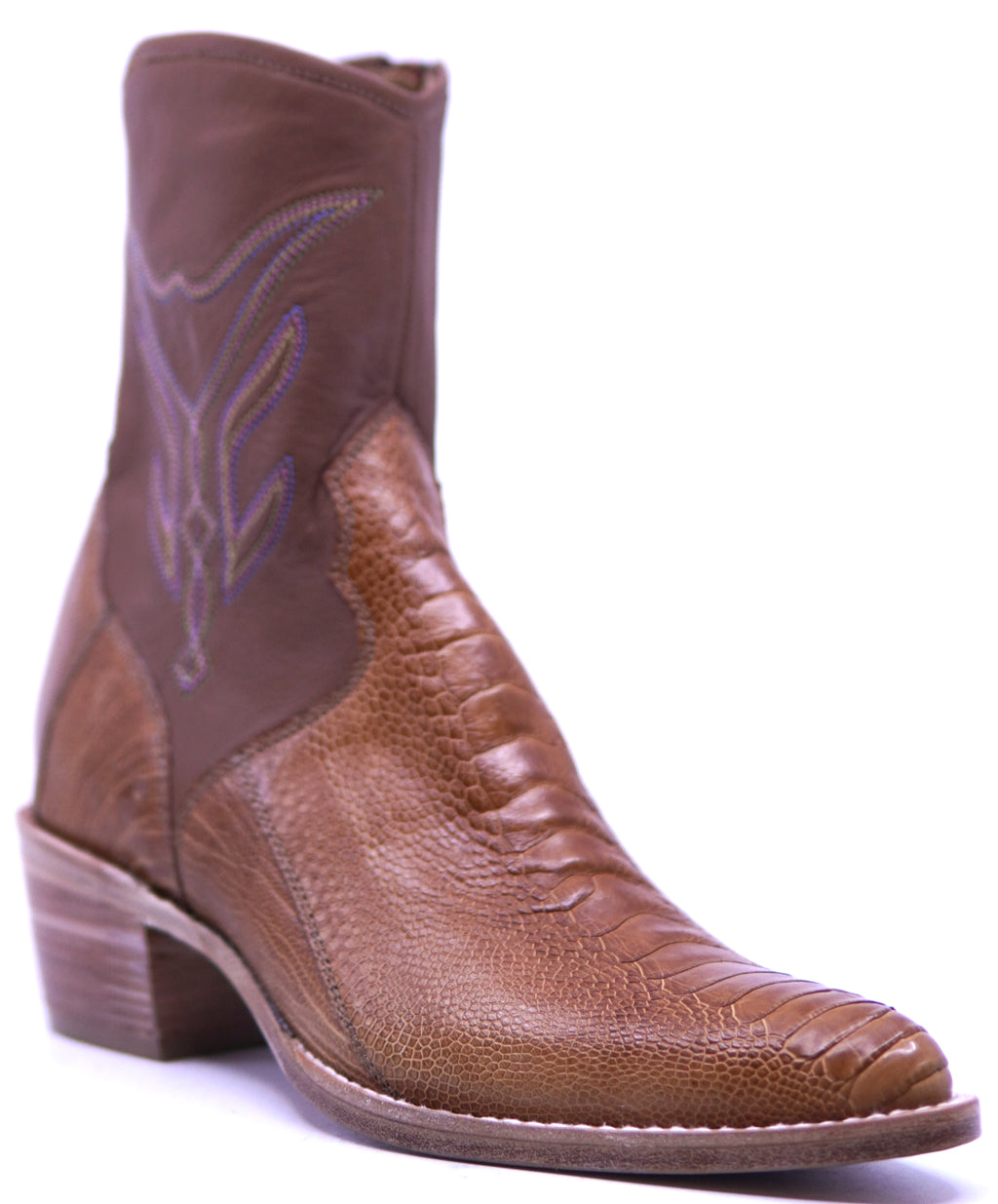 Genuine Ostrich Leg Botin 8.5-US Womens image 3