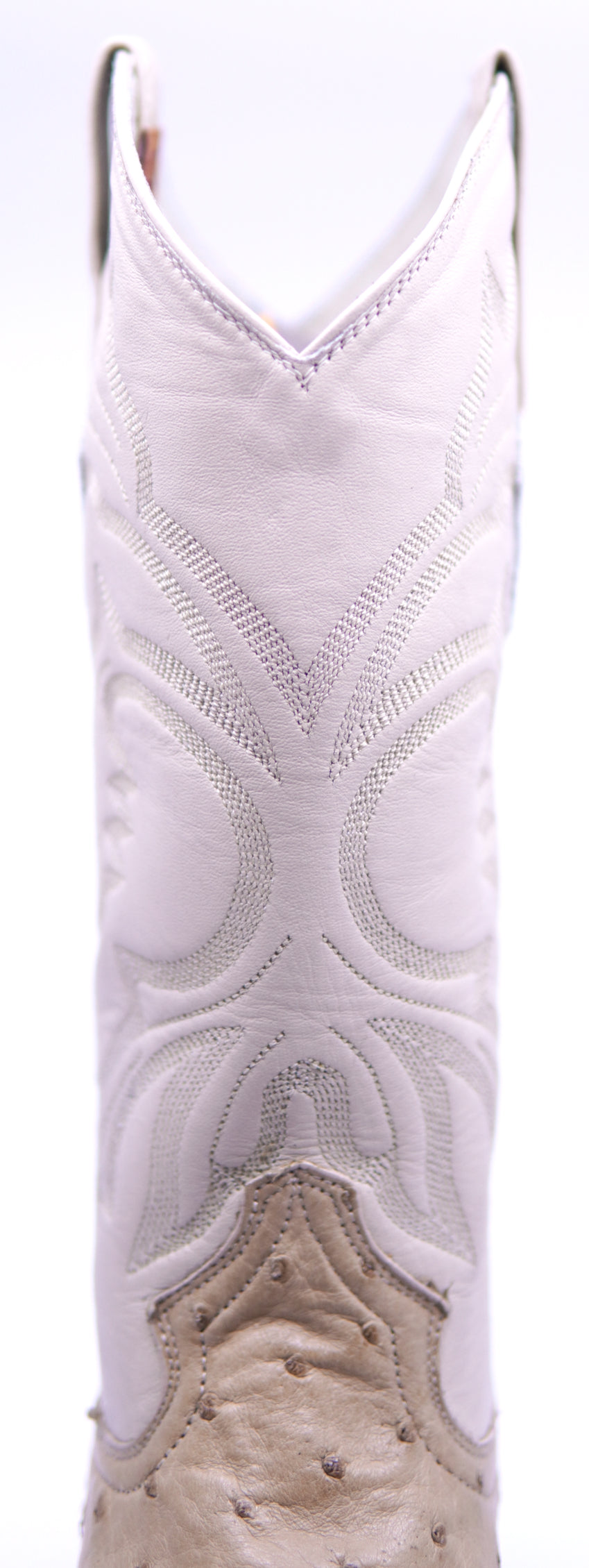 Genuine Oryx Ostrich Cowboy Boots 6.5- US Women's 6.5 image 4