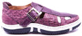 Genuine Alligator & Ostrich Sneaker Sandals image 0