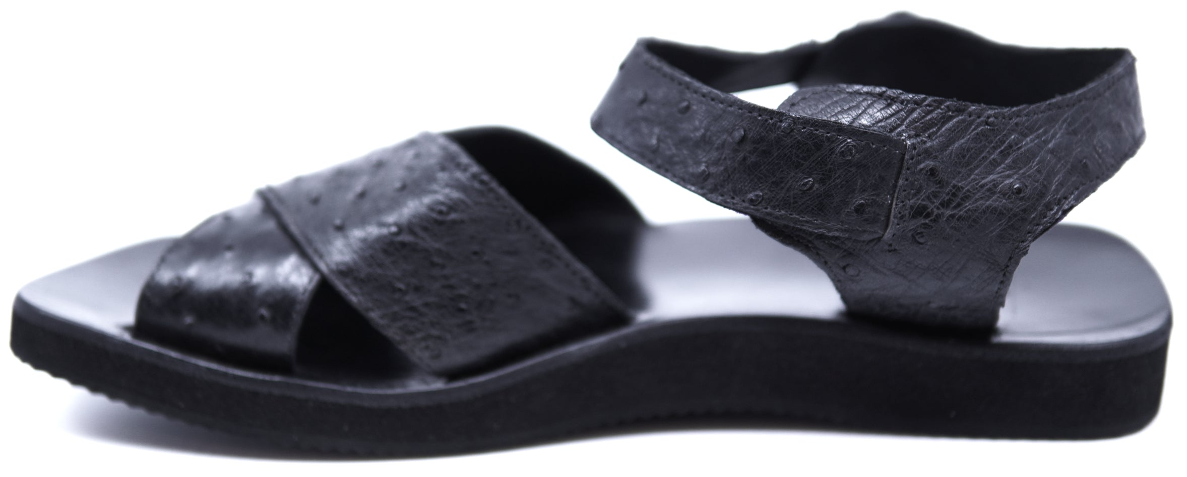 Genuine Unisex Ostrich Sandals image 1