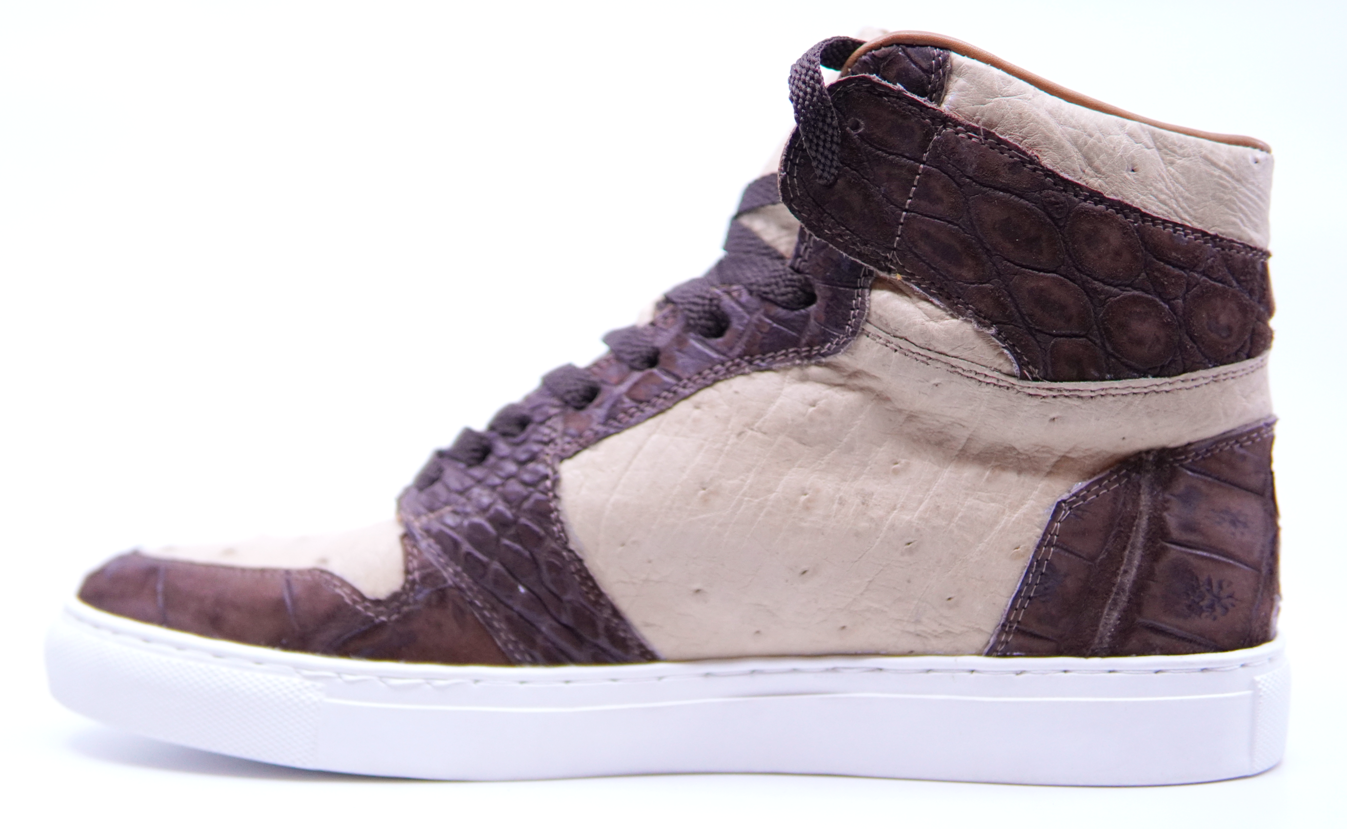 Suede Alligator & Ostrich Hi Top US 11 image 4