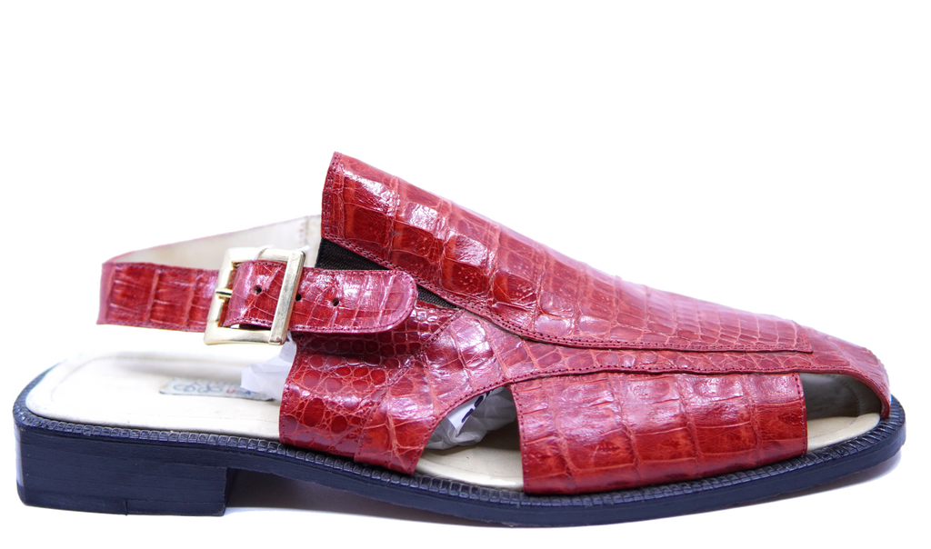 Full Red Croc Sandals US 14 image 0