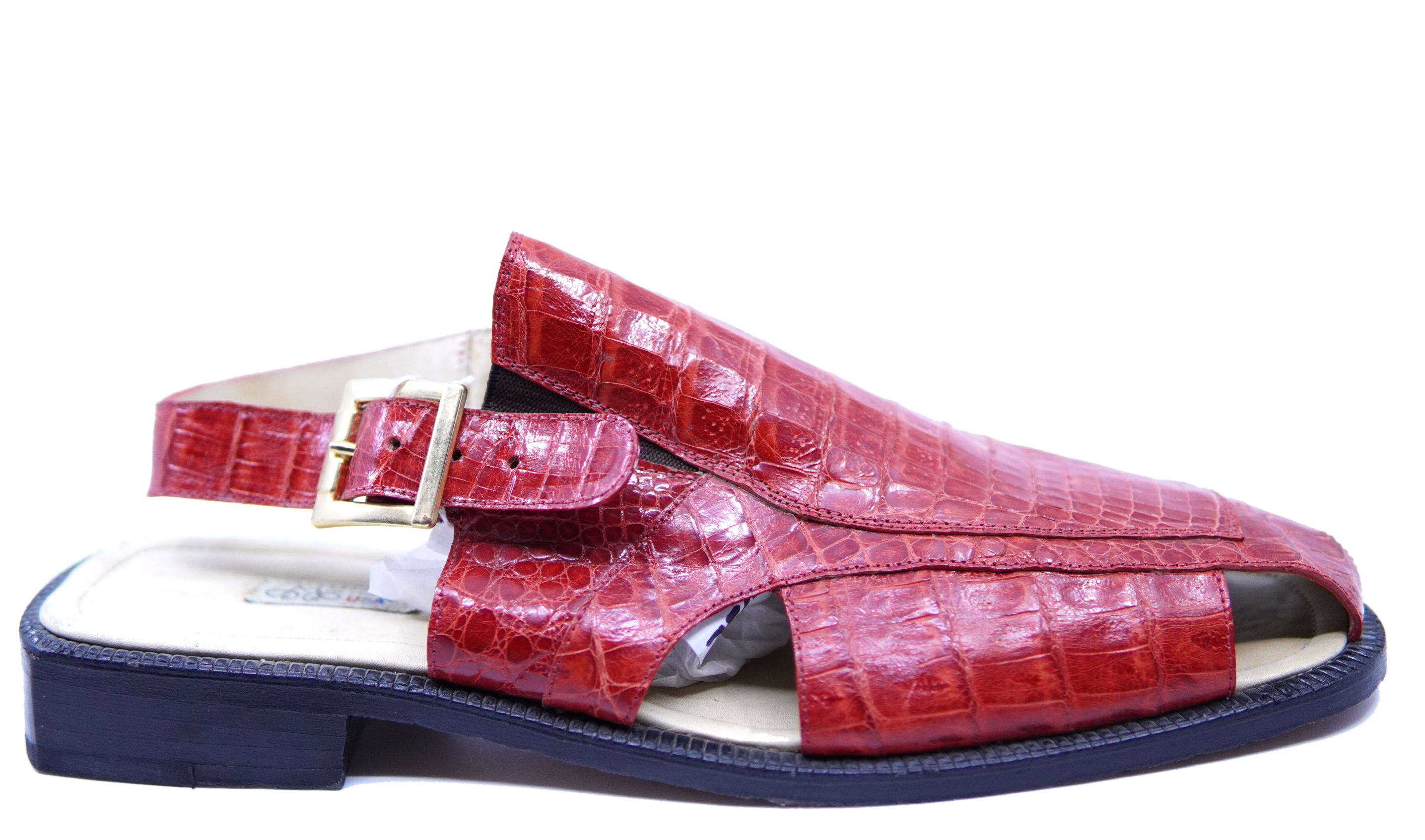 Full Red Croc Sandals US 14 image 0