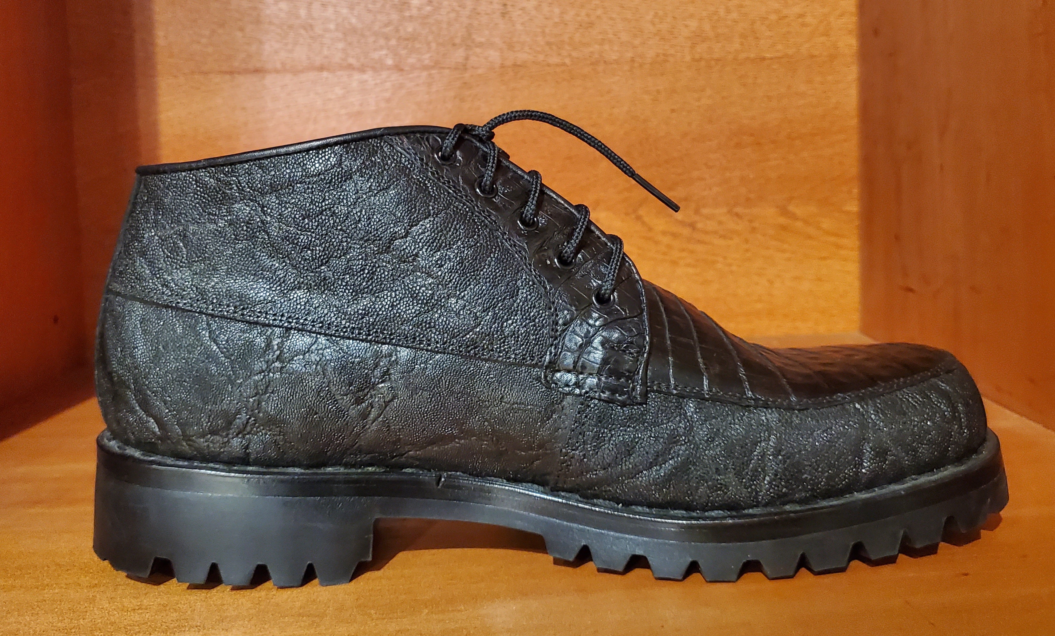 Caiman Belly & Leather Ankle Boot US Men's 11 image 0