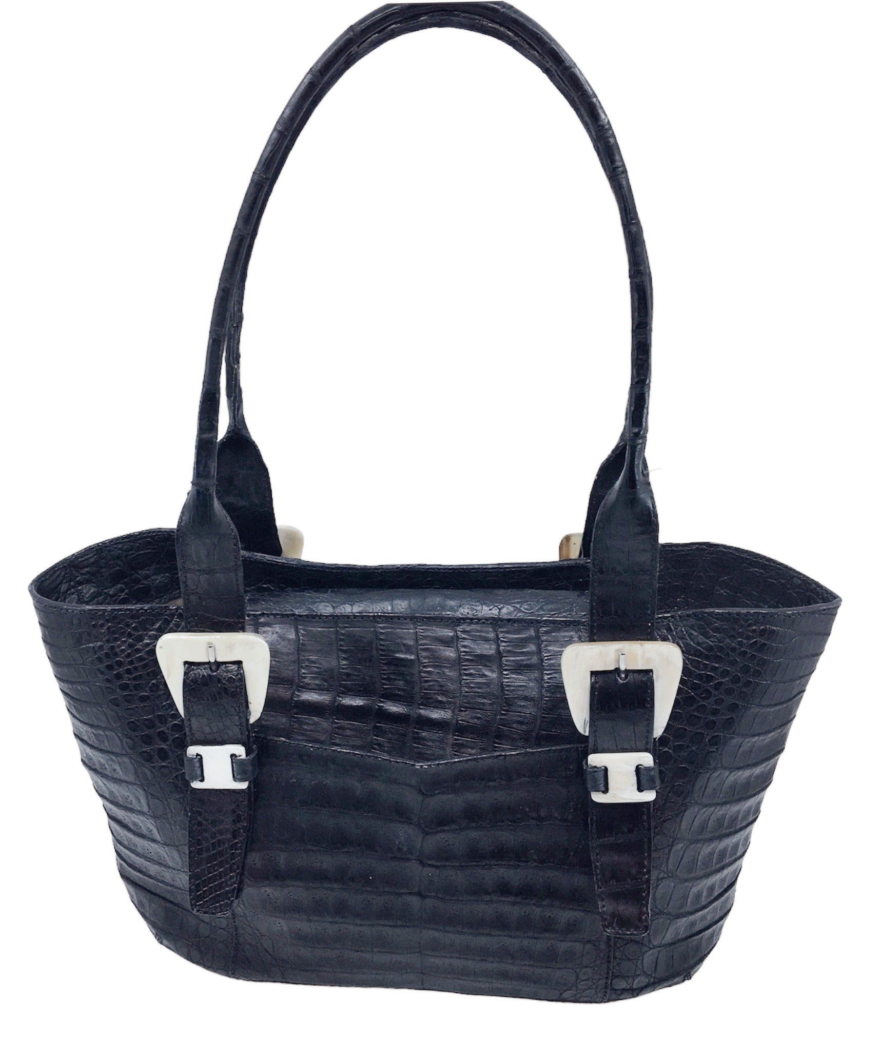 Crocodile Shoulder Purse  image 1