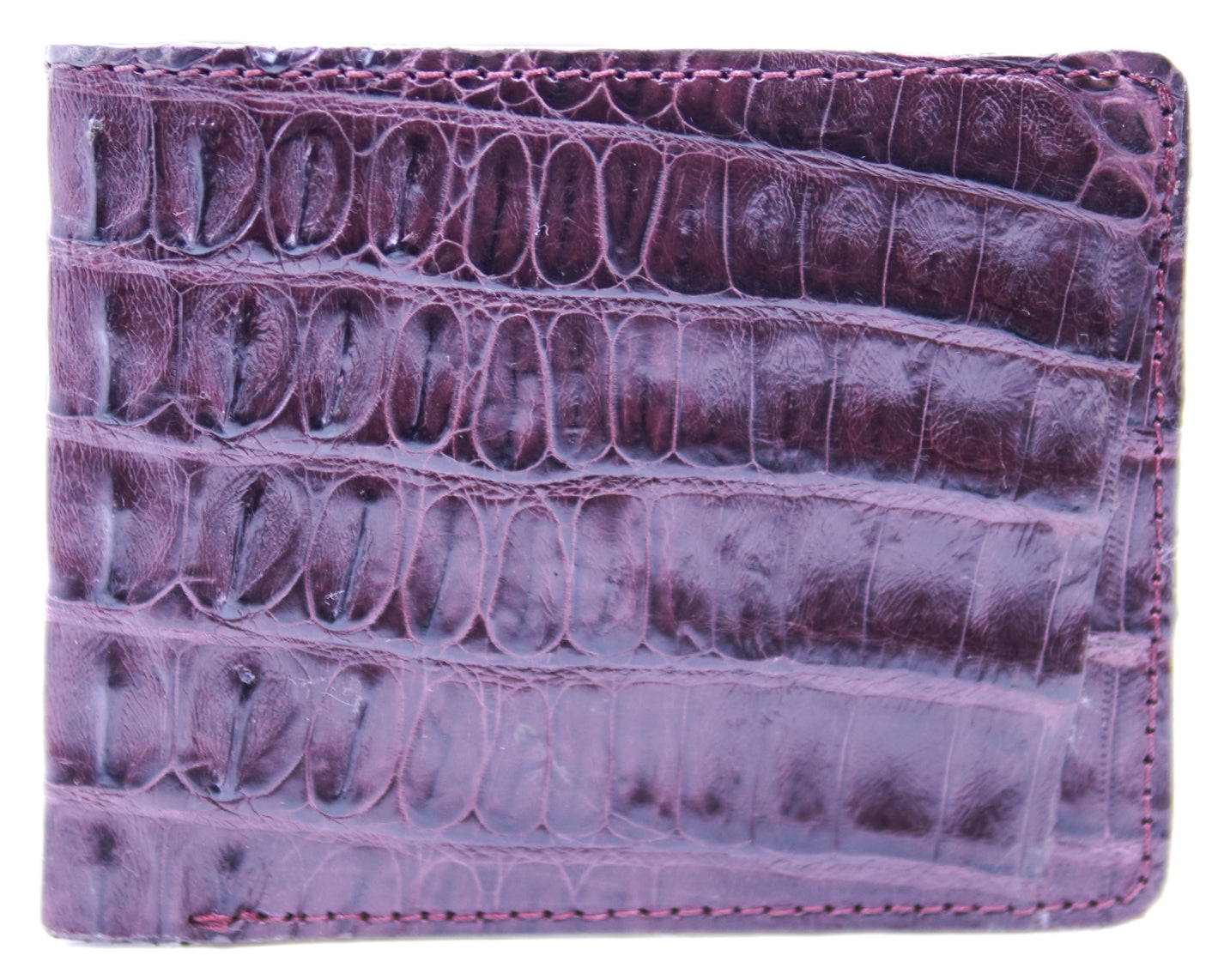 Genuine Alligator Bi-Fold Wallet image 0