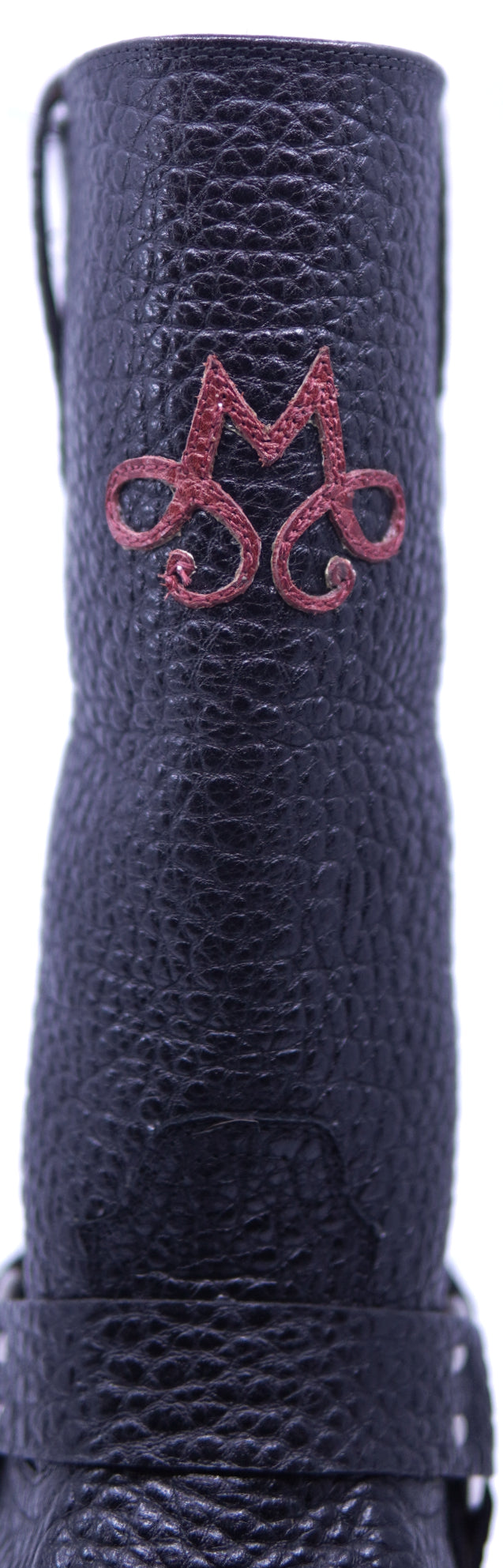 Genuine Buffalo Textured Motorcycle Boots image 4