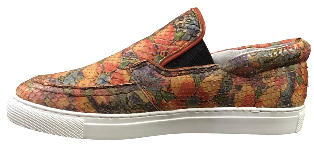 Full snake floral print Sneaker  image 1