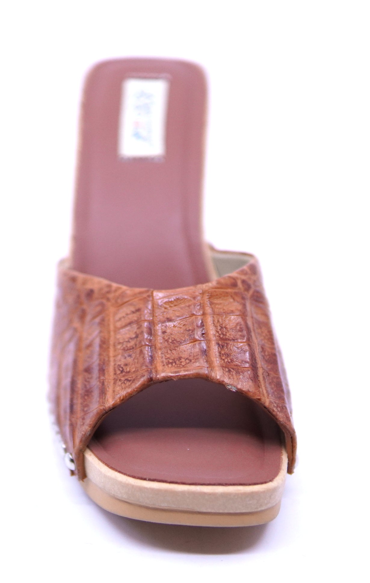 Cognac Crocodile Belly US Women's 6 image 3