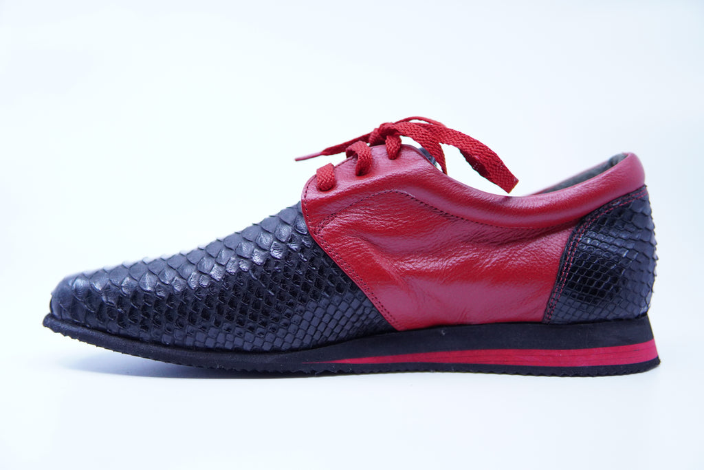 Leather & Snake Sneaker US Men's 11 image 3