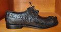 Crocodile Tail and Ostrich Dress Shoe US Men's 11.5 image 0