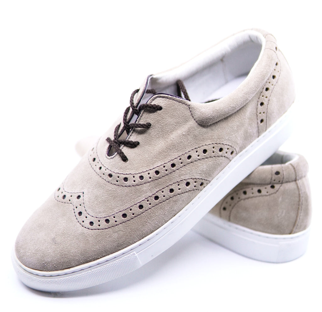 Beige Suede Sneaker US 10.5 image 3