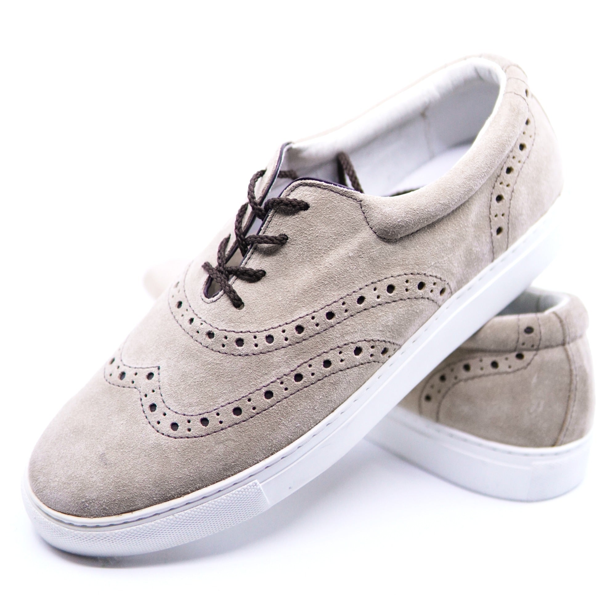 Beige Suede Sneaker US 10.5 image 3