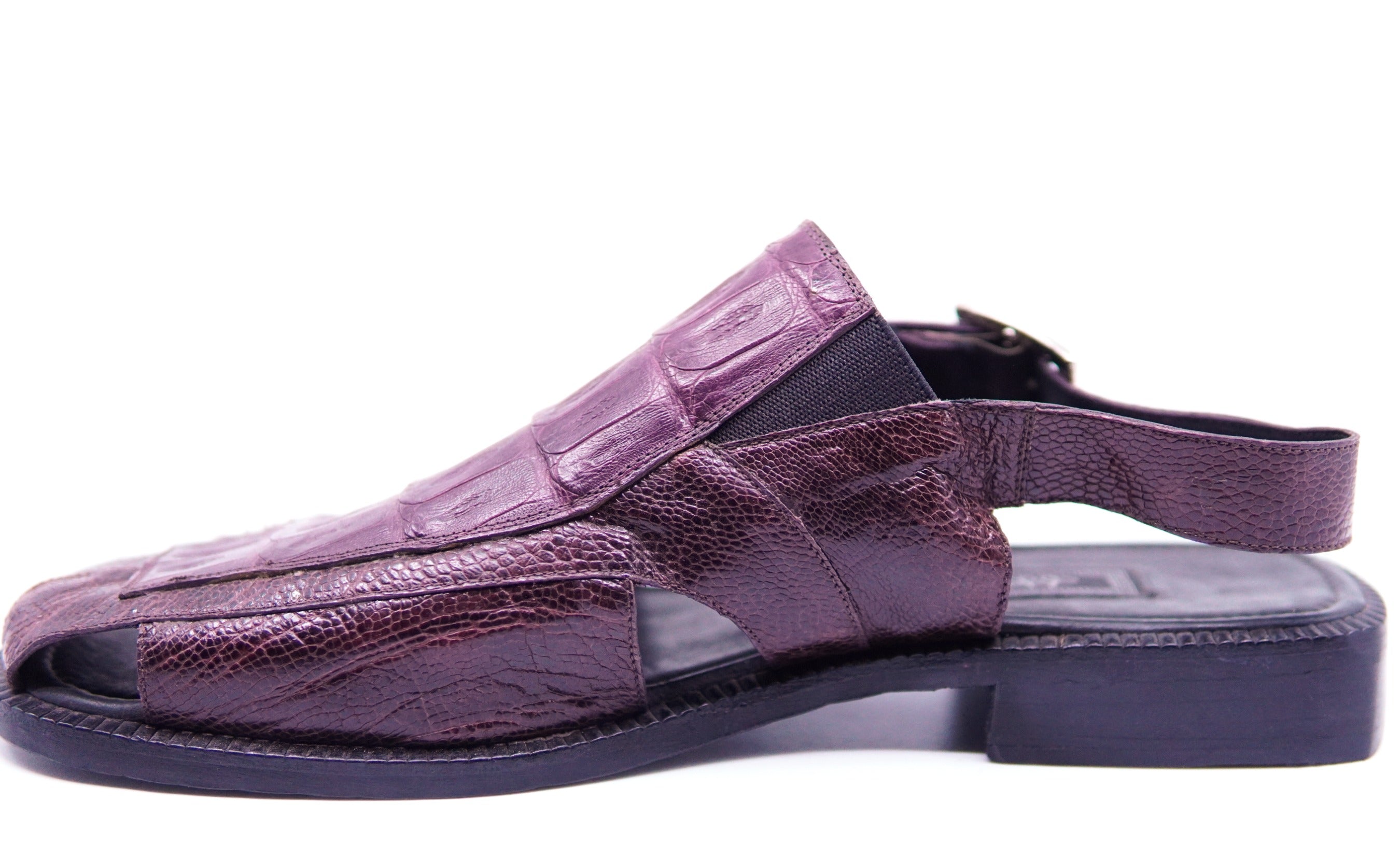 Crocodile & Ostrich Leg Sandals image 1