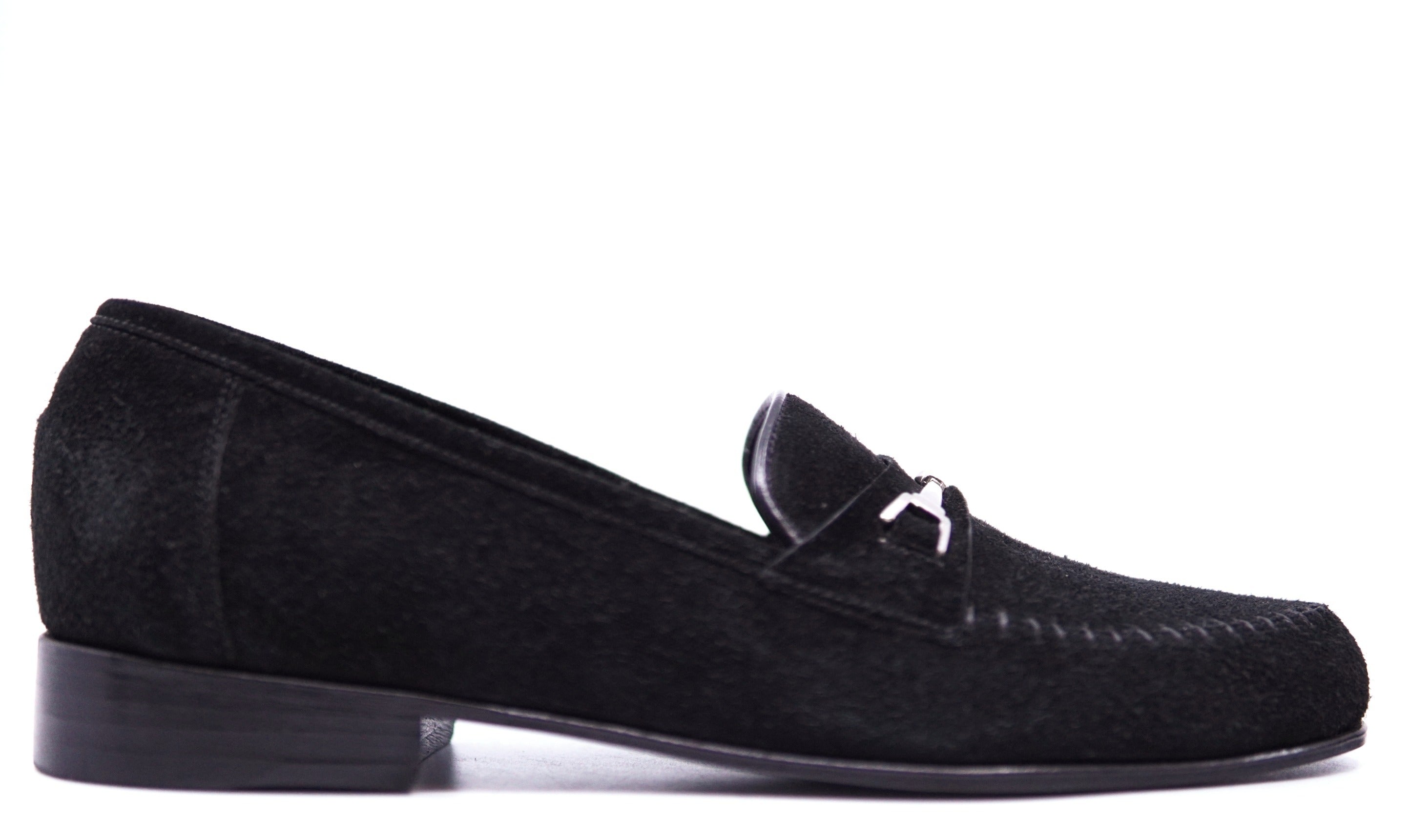 Black Suede Loafer US 9.5 image 0