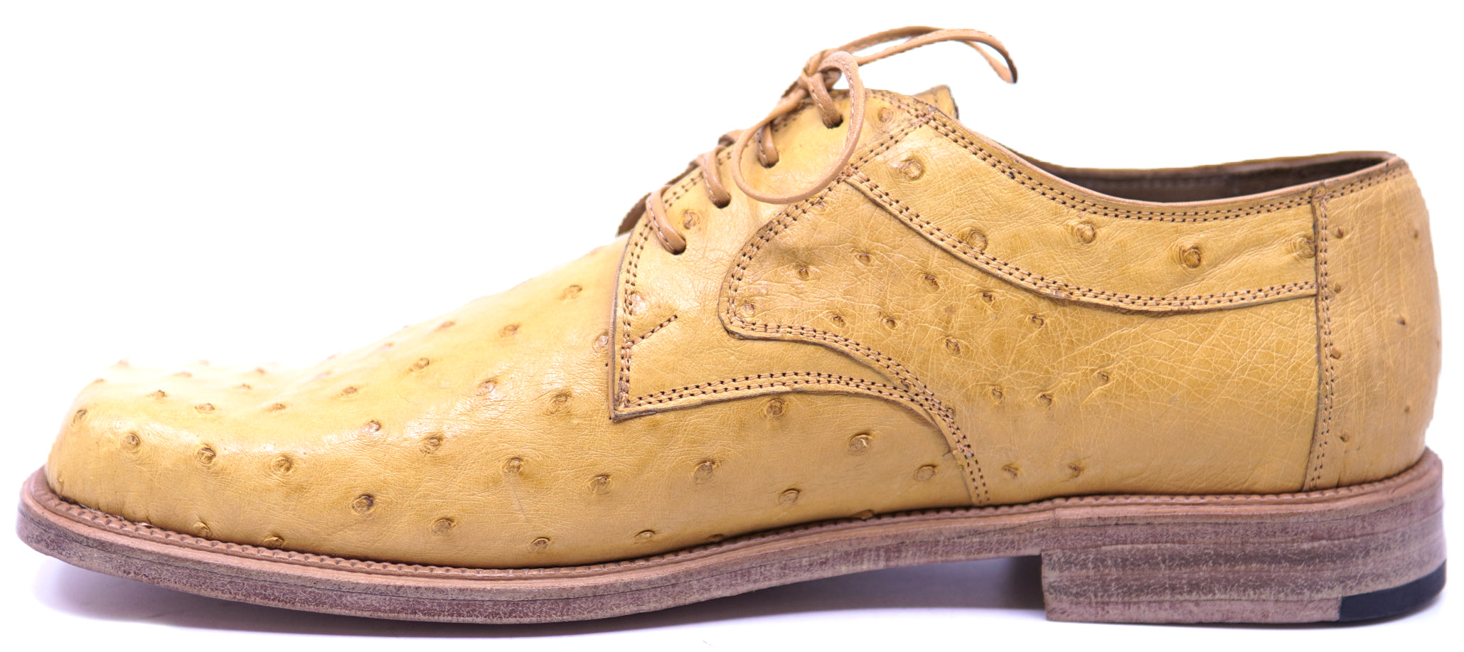 Genuine Full Buttercup Ostrich Dress Shoe image 1