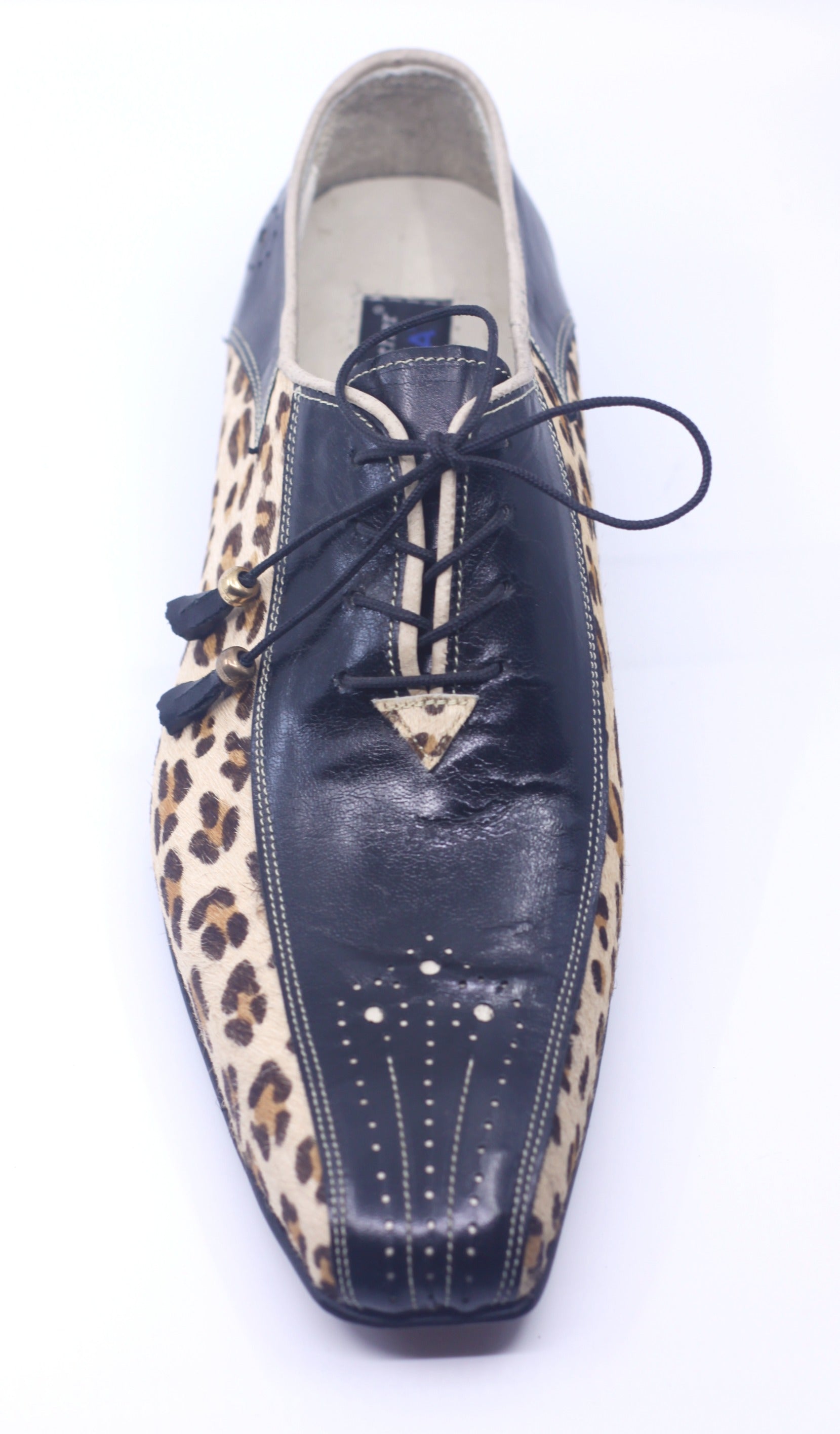 Cheetah Print and Leather Dress Shoes image 1