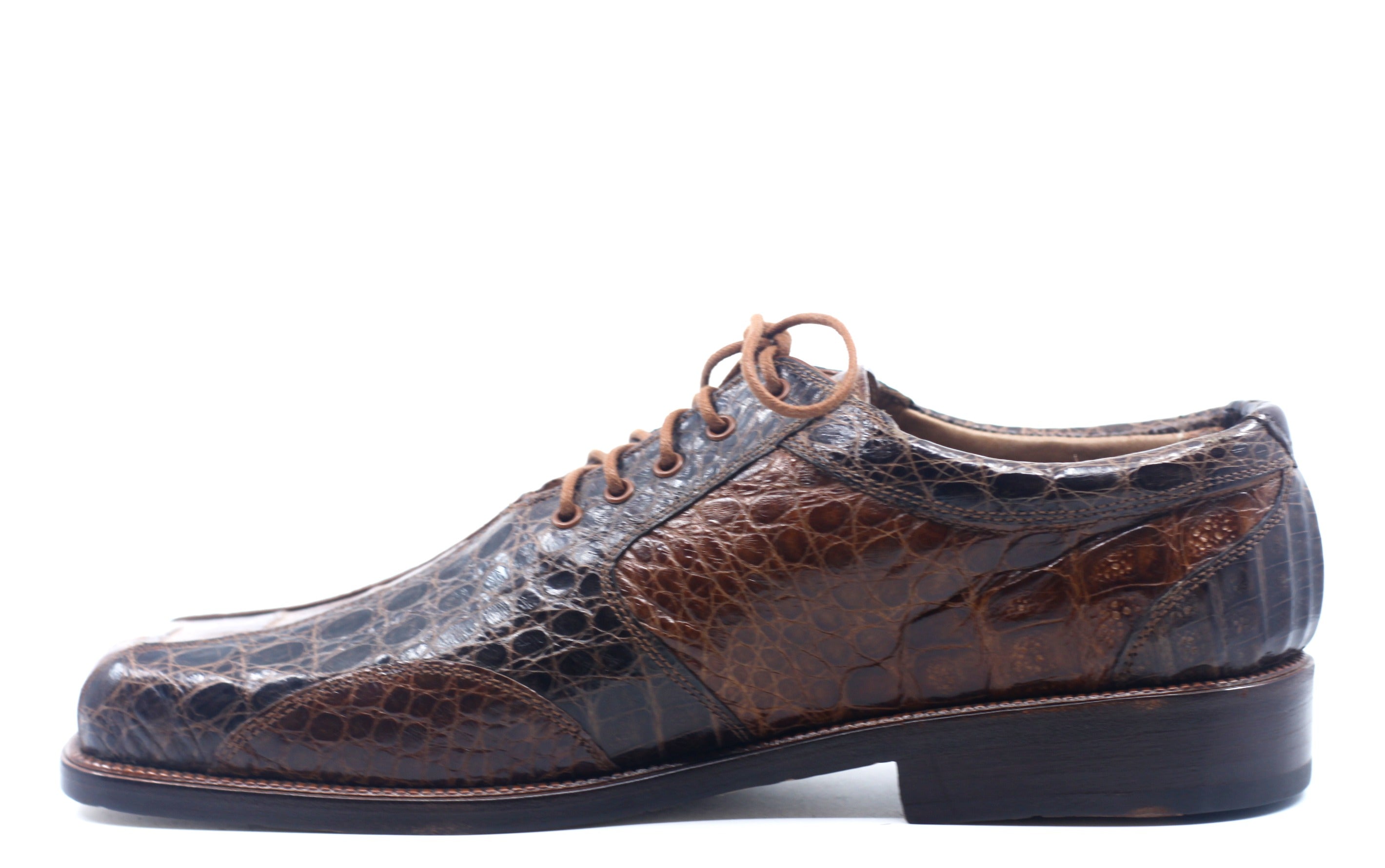 Alligator Square Toe Dress Shoe US 12 image 2