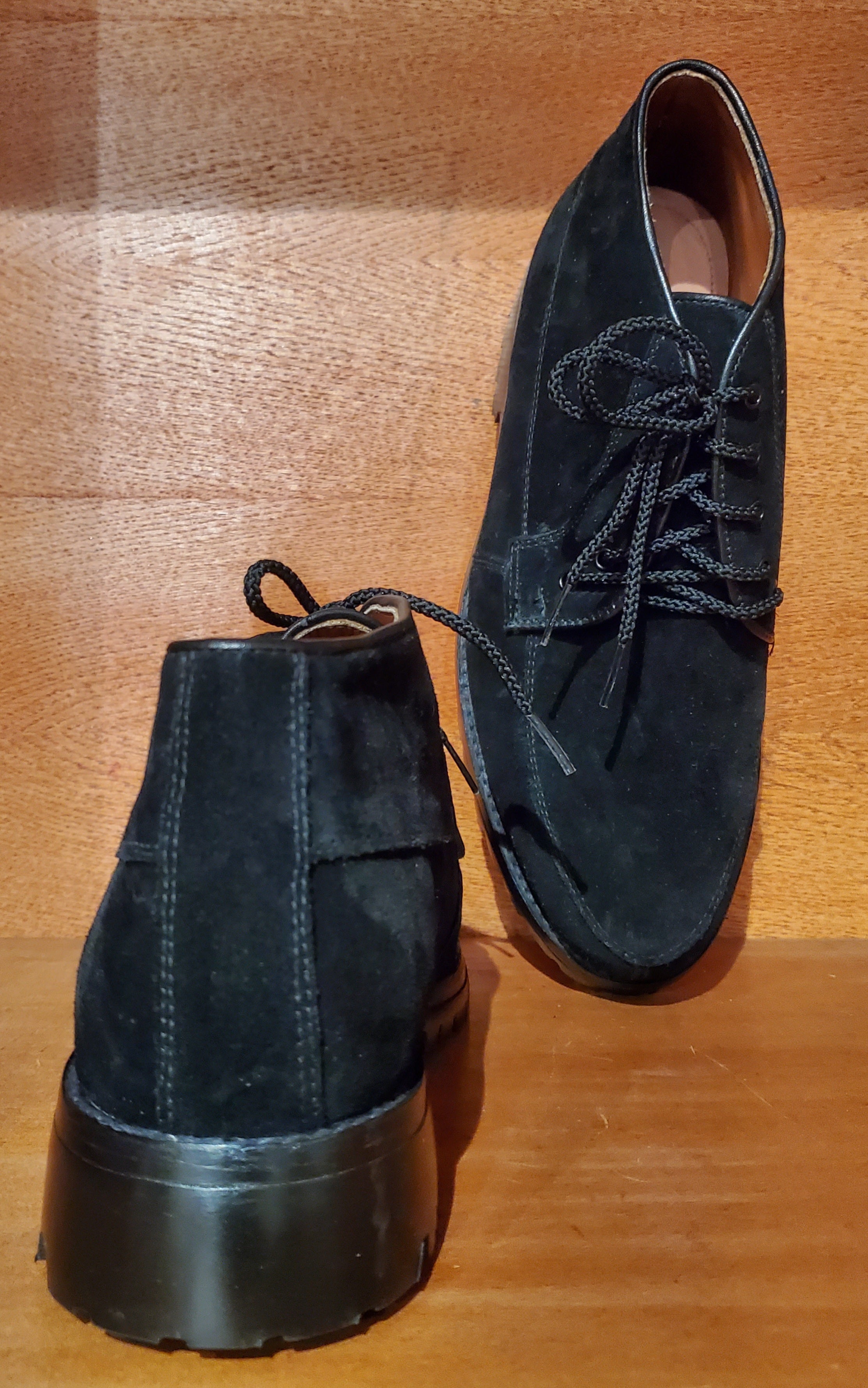 Black Suede US Men's 10.5 image 3