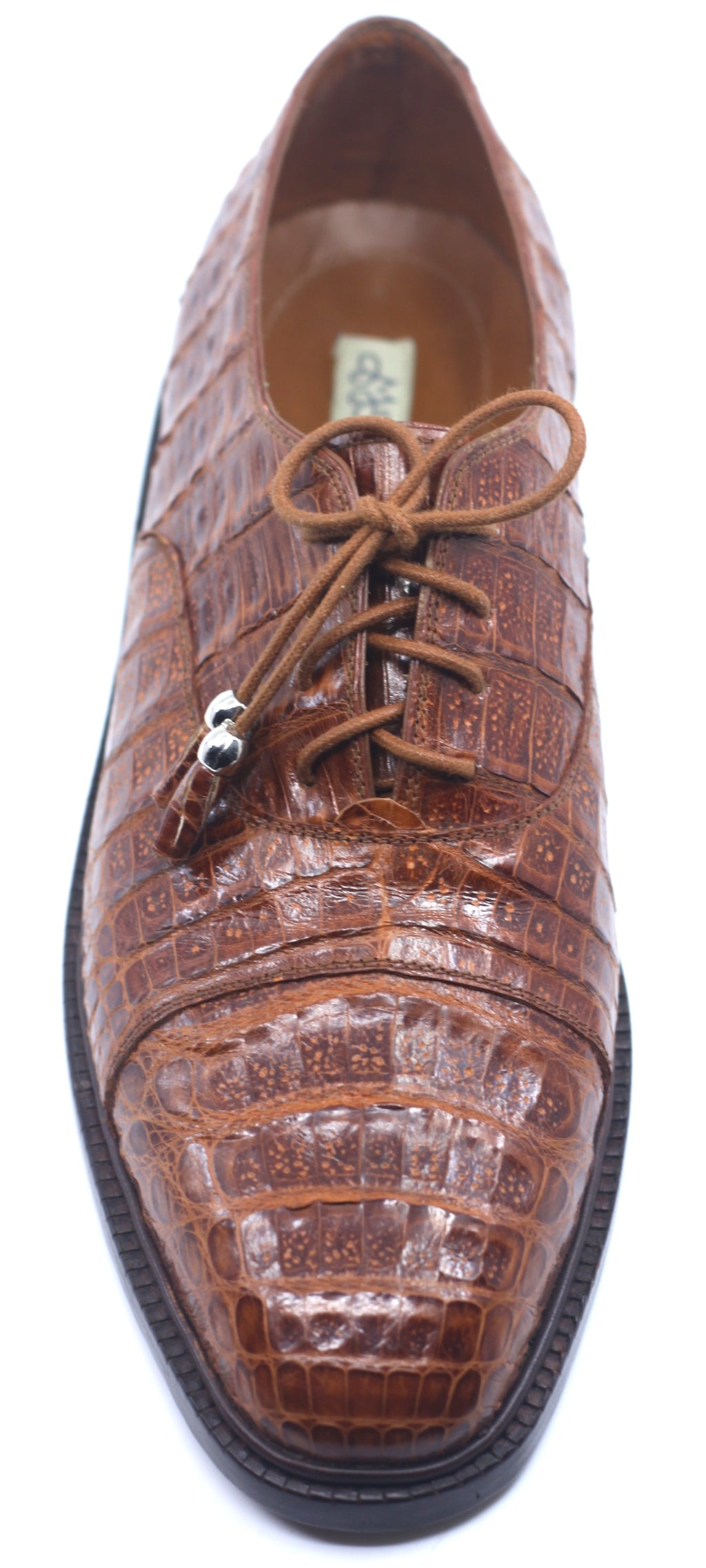 Full Cognac Croc Dress Shoes US 9.5 image 1
