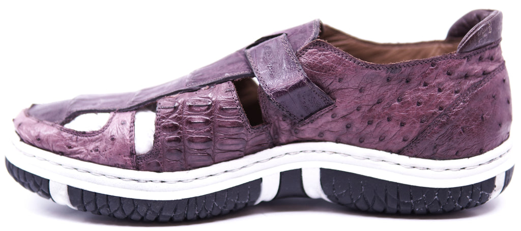 Genuine Alligator & Ostrich Sneaker Sandals image 1