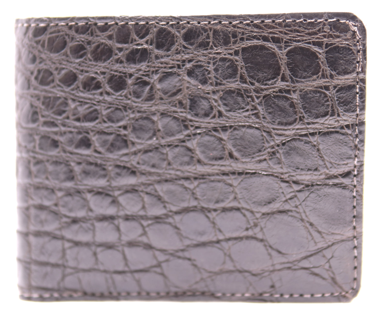 Genuine Alligator Bi-Fold Wallet image 3