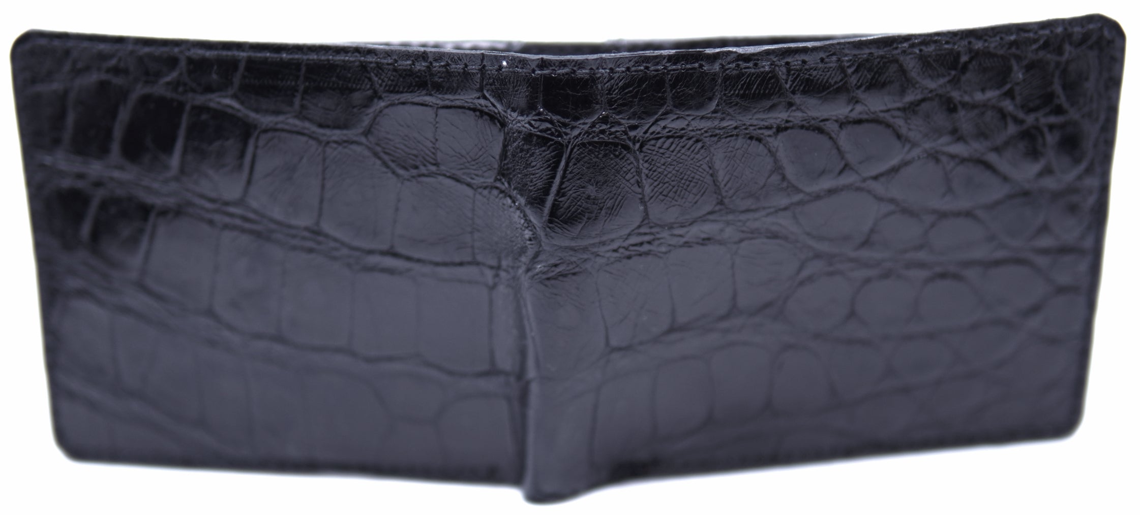 Genuine Alligator Bi-Fold Wallet image 3