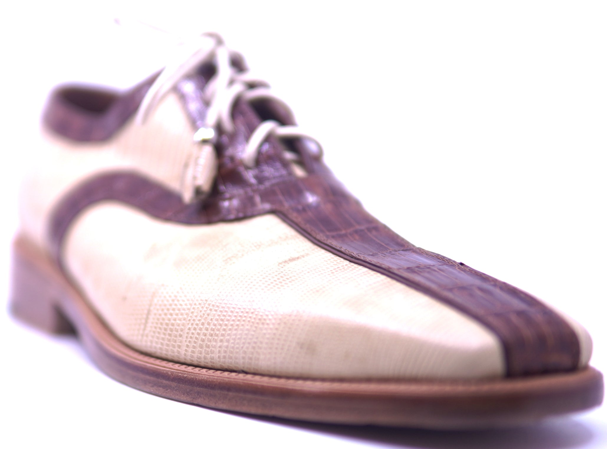 Genuine Lizard & Alligator Belly Dress Shoe image 2